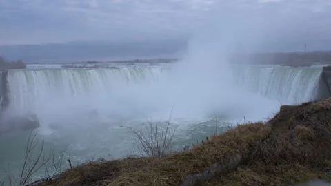 30 Niagara Falls during the Day Stock Footage 130876118