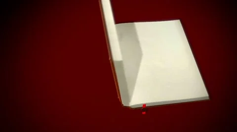 30 Opening book Stock Footage