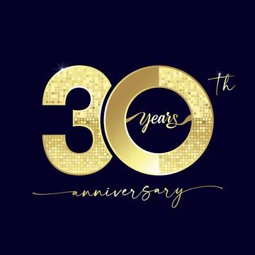 30 pixel digits Stock Illustration