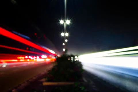 A 30 sec long exposure Stock Photos