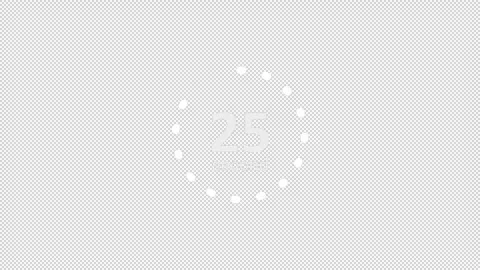 30 second circle countdown timer animation thirty second countdown timer. Stock Footage 279733294