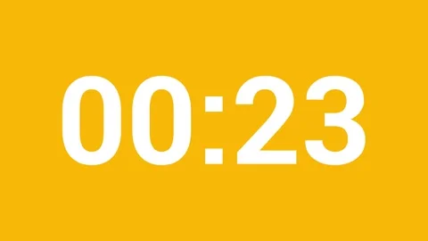 30 Second count clock time video animation vector design. Stock Footage 306814535