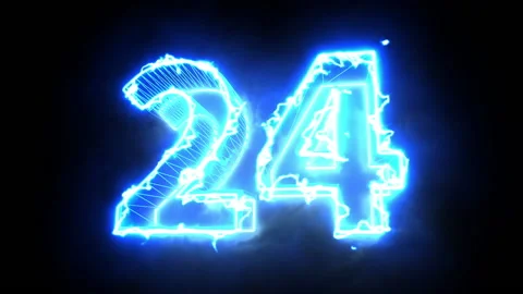 30 second count down animation Stock Footage 146218232