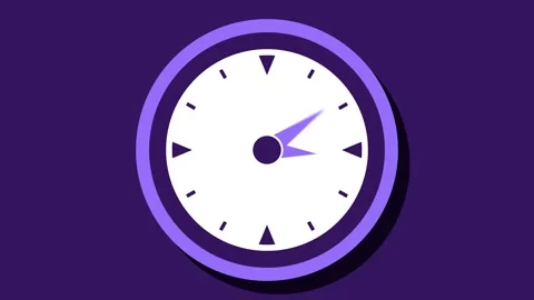 30 second time clock number watch design. 動画素材 334902209