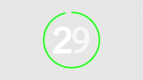 30 seconds countdown time. Stock Footage 263242795