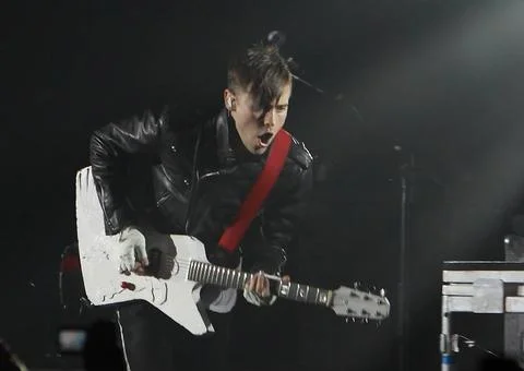  30 Seconds to Mars, Konzert in der Arena Treptow in Berlin, Saenger (und ... Stock Photos