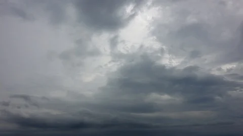 30 Seconds Timelapse Multiple Dark Clouds To Reveal Bright White Heavenly Li Vídeos de archivo 122042189
