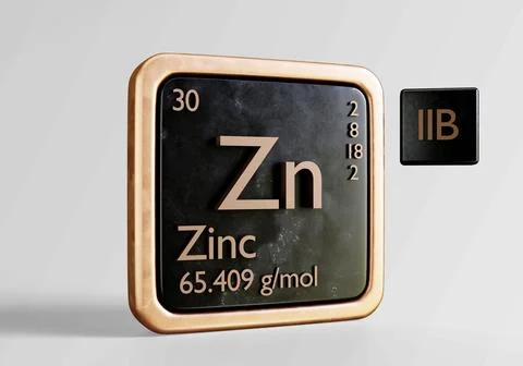 30-Zinc Illustrazione stock