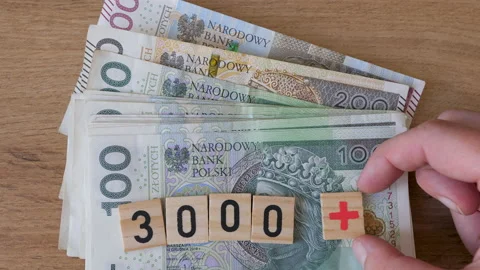 3000 plus is a government program in Poland Stock Footage 204083858