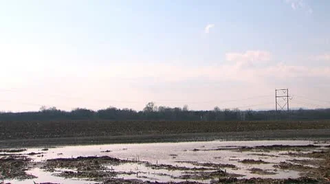 300zx LS static through puddle 스톡 동영상 10585176
