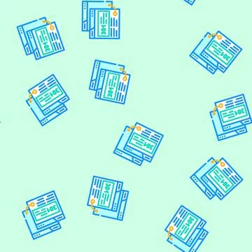301 redirect seo vector seamless pattern 스톡 일러스트