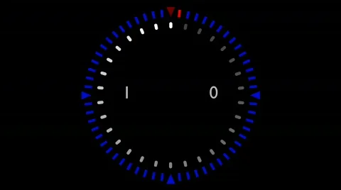 30fps Counter Stock Footage 508853