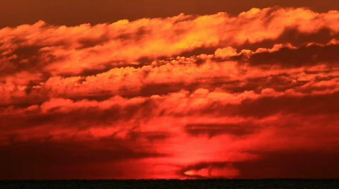 30s Sunrise Video stock 636984