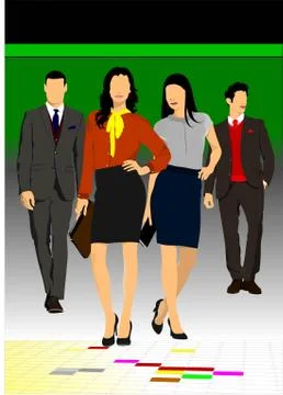 31 groupe1 Stock Illustration