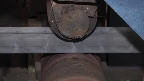 310. Hot billet (bloom) continuous casting, also called strand casting Stock Footage 94225762