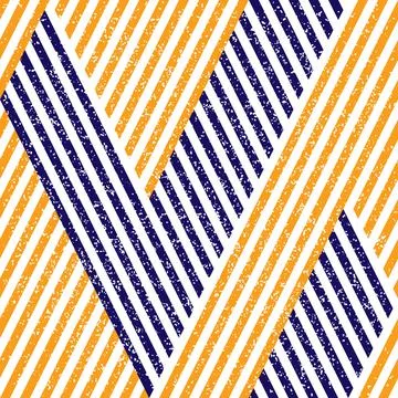 3100 Geometric pattern with orange and blue lines 스톡 일러스트