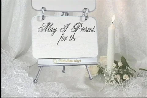 3103Cut May I Present, for the First Time Stock Footage 800982