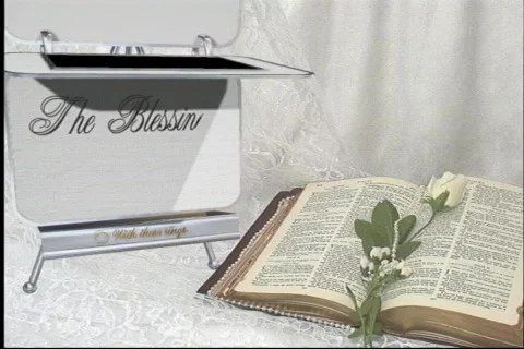 3104L The Blessing of the Couple Stock Footage 800912