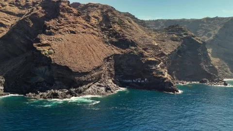 Poris de Candelaria Low Approach, La Palma, Canary Islands, Spain - Aerial Drone Poris de Candelaria Low Approach, La Palma, Canary Islands, Spain - Aerial Drone
