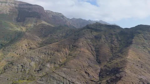 Taguluche Reveal, Vallehermoso, La Gomera, Canary Islands - Aerial Drone Taguluche Reveal, Vallehermoso, La Gomera, Canary Islands - Aerial Drone