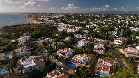 Carvoeiro, Algarve, Portugal - Aerial Drone Carvoeiro, Algarve, Portugal - Aerial Drone