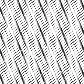 3220 Seamless pattern with zigzag segments イラスト素材
