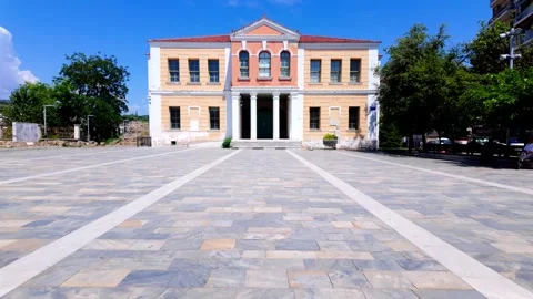 Walking Towards Ottoman Administration Building - Old Courthouse in Veria