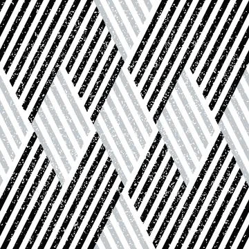 3225 Slanting pattern with  black and silver gray stripes Stock Illustration