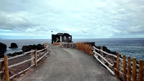 POV Walk to Hotel Punta Grande Along Muelle Punta Grande, Las Puntas