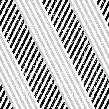 3251 Vector seamless texture with black and silver gray bands Illustrazione stock