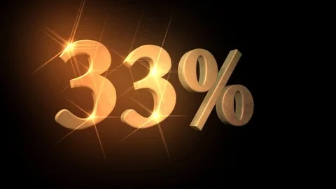 33% Sale Background Stock Footage 80171074