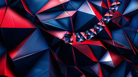 33 seconds moving cubes with pattern HD video Stock Footage 283168408