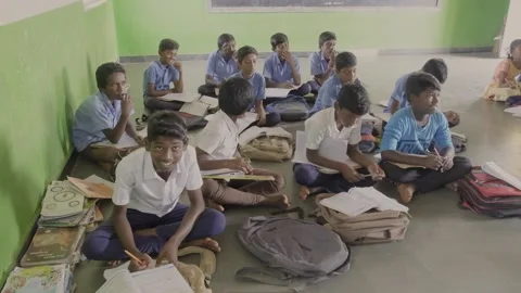 33. Students listening the Class Stock-Footage 149097996