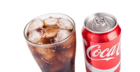 330ml Coca cola cans Stock Photos