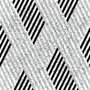 3378 Pattern with black and silver gray lines 스톡 일러스트