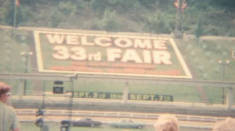 33rd Fair Event Stage 16mm Super8 Stock Footage 11146574
