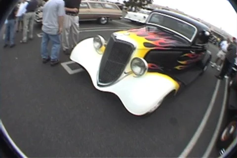 34 ford flame  Stock Footage 366864