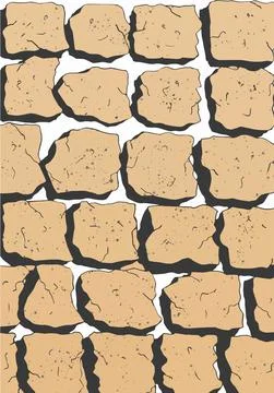 34-stone-vector-background Stock Illustration