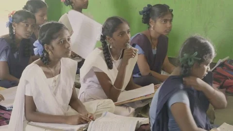 34. Students listening the Class Stock-Footage 149097989