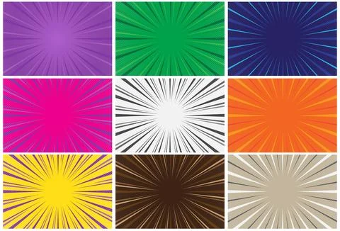 345.pop art Illustrazione stock
