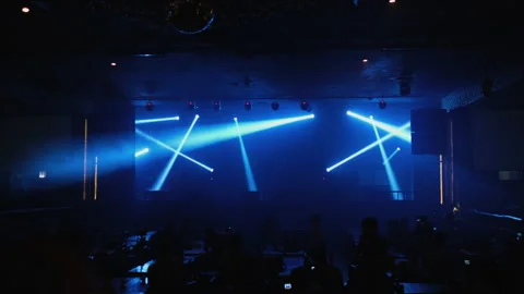 3465 Light on the stage Stock Footage 144750576