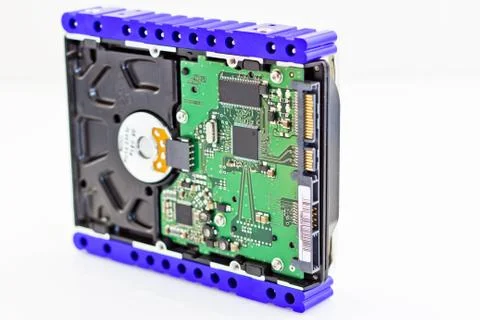 3.5" drive with cooling system Stock Photos