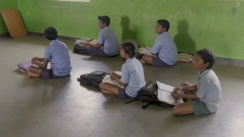 35. Students listening the Class Stock-Footage 149098007