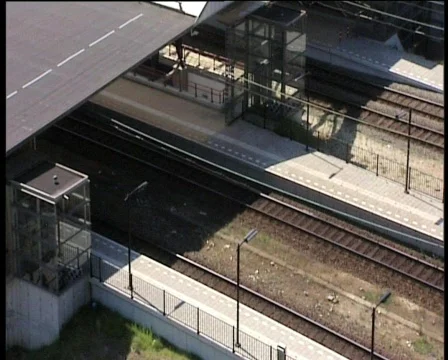 35 trainstation Stock Footage 371256