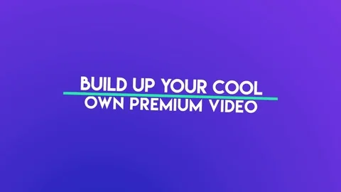 35 Typography Text Titles After Effects stock