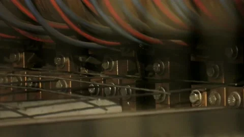 351. Welding machine of multi-contact welding. Stock Footage 94541842