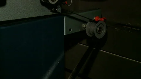 35mm Projector Running Stock Footage 371469