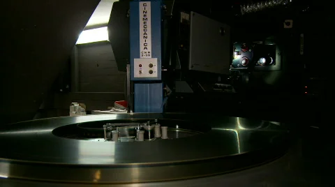 35mm Projector Running Stock Footage 372313