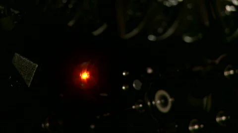 35mm Projector Running Stock Footage 372632