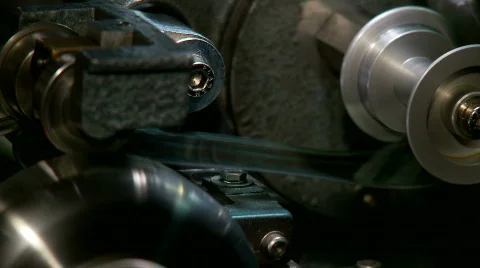 35mm Projector Running Stock Footage 374675